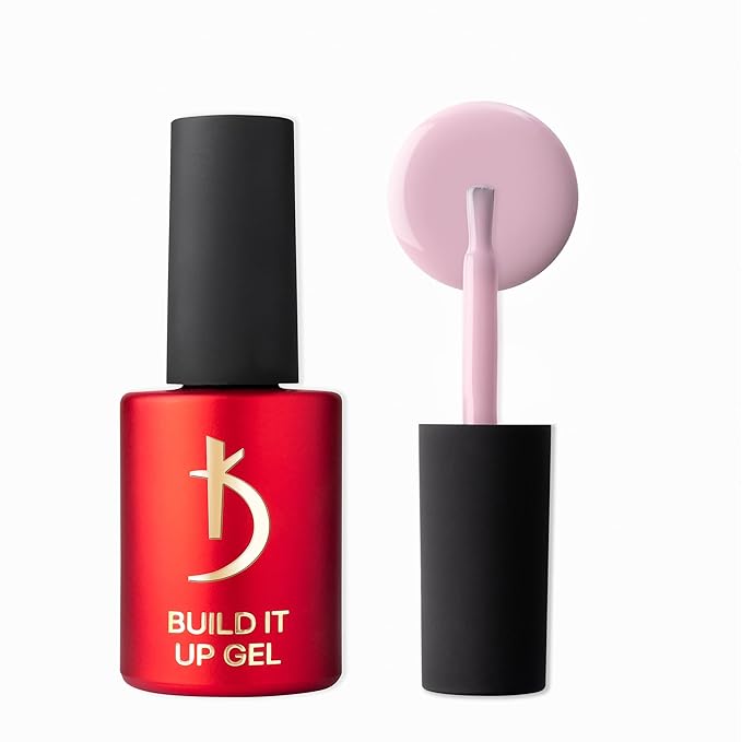 Kodi Professional Build It Up Nail Builder Gel for UV/LED Lamp Nail Extensions Base Bond 15ml (Cover Pink)