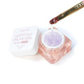 VARNAIL Elastic Gem Gel, No Wipe Stick Gel, Super Sticking Nail Gel Long Lasting Gel, Universal Gem Gel for Rhinestones and Nail Accessories (Ultra Stiky -Maltose 8g)