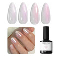modelones Glitter Gel Nail Polish opal gel nail polish Pastel Soak-Off UV Gel Polish - 28+ Days Long-Lasting Salon-Quality Nail Art DIY Manicure & Gift 15ML