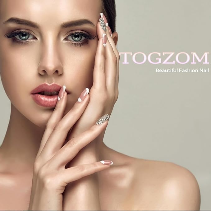 288Pcs Almond Press on Nails Medium Fake Nails 10 Color Nude False Nails Full Cover Acrylic Stick on Nails Nude Nail Press ons Handmade Full Cover Acrylic Glue on Nail for Women Manicure 10 Packs