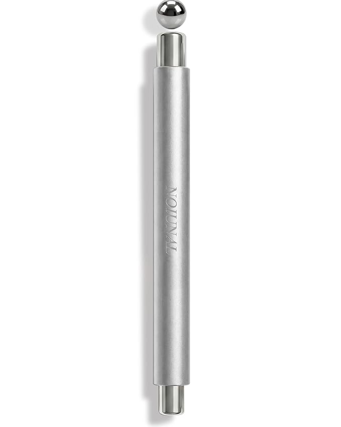 3-in-1 Cat Eye Magnet – Super Strong Cylindrical & Ball Magnet Pen for Nail Art, Fast-Acting Cat Eye Magnet Tool, Nail Art Design & DIY at Home - Sliver