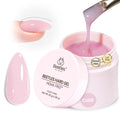 Beetles HEMA-Free Hard Gel for Nails,1 oz 9 in 1 Pink Builder Nail Gel for Sensitive Nails Extension Sculpting & Overlays UV/LED Lamp Cured Salon for Professional Nail Tech Use Women