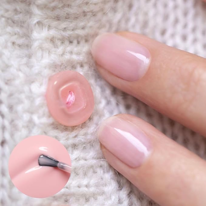 Manucurist Green Flash LED Sheer Pale Pink Hortencia Gel Nail Polish - Vegan, 12-Free, Plant-Based - Strengthens and Protects the Nail - Gel Polish - Made in France - 0.5 fl oz