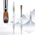 Kolinsky Acrylic Nail Brush Size 10, Nail Brushes for Acrylic Application, Acrylic Powder Brush for Nail Art, Nail Acrylic Brush for Professional Manicure DIY Home Salon (10#)………