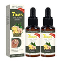2PCS Ginger Nail Serum Solution, Ginger Cuticle Care Oil for Nails