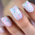 Vanzeig's Tutti-Frutti UV Gel Nail Polish Base | Milky Candy-Dipped | Durable Rubber Base Gel for Press-ons & Natural Nails | 15 ml (01)