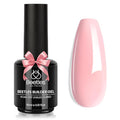 Beetles Builder Gel for Nails, 8 in 1 Pink Building Nail Gel Baby Pink Color Shy Blush Strengthener Gel for Nails Builder Apex & Extension Beauty Gift Sets for Women