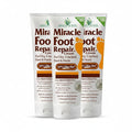 Miracle Foot Repair Cream (8 oz / 3-Pack) Repairs Dry Cracked Heels and Feet, 60% Pure UltraAloe Moisturizes, Softens, and Repairs
