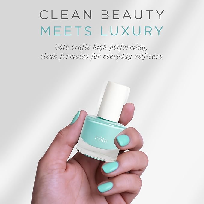 Cote Beauty’s Blue Jay Song Pastel Nail Polish, Smooth & Creamy Finish, Vegan & Cruelty-Free Long Lasting Nail Polish, Ideal for Elegant Manicures, Made in USA, 0.27 Fl Oz