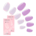 Dashing Diva Glaze Nail Strip Duo - Unicorn Collection - For the Record & Cat's Meow - Long Lasting, Chip Resistant, Semi-Cured Gel Nail Strips - Contains 2 Colors