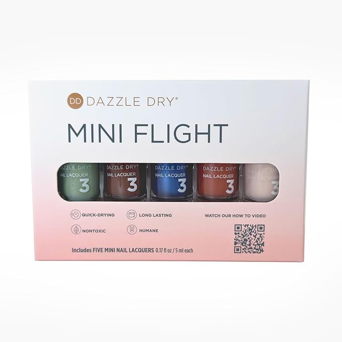 Dazzle Dry Mini Flight - Everyday Muse - 5 Mini Lacquers