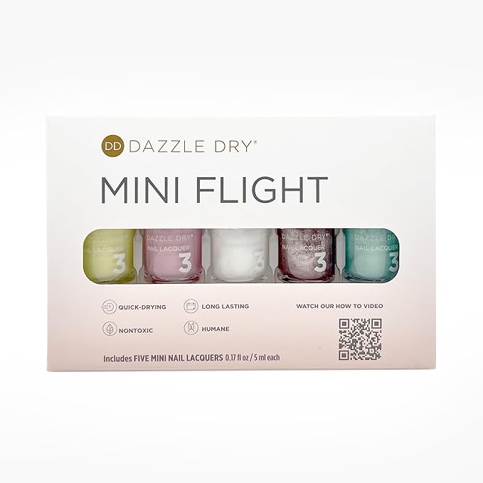 Dazzle Dry Mini Flight - Handpicked - 5 Mini Lacquers