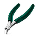FVION Straight Blade Toenail Clippers, Comfort Handle Ingrown Toe Nail Clippers for Thick Nails for Seniors, Finger Nail Clippers for Adult (Green)