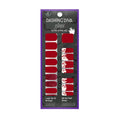 Dashing Diva Gloss Nail Strips - Michael Myers Loves My Mani - UV Free, Chip Resistant, Long Lasting Gel Nail Stickers - 3-Piece Manicure Set - Contains 32 Wraps, 1 Prep Pad, 1 File