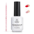 beetles Gel Polish Liquid Latex for Nails: 15ML Simple Peel off Cuticle Guard for Nail Polish Nail Art Liquid Latex Barrier Protector Manicure Cuticle Protectors with Stick Gifts for Women