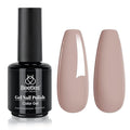 Beetles Nude Gel Nail Polish, 1pc 15ml Neutral Grey Taupe Spring Gel Polish Soak Off U V LED Nail Lamp Nail Art Manicure Salon DIY Home