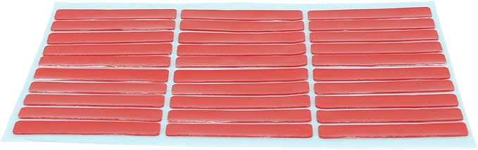 Nail Tape, 10 Sheet Nail Art Tape, Nail Display Stickers Double Sided Adhesive, Paper Sheets Supplies for Nail Tip Color Salon