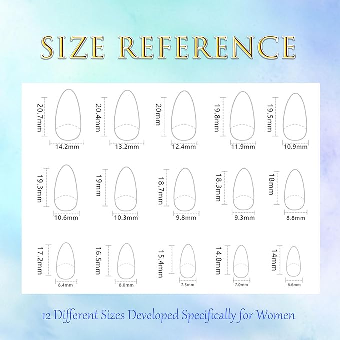 Short Press on Nails Almond Orange French Tip Glue on Nails Cute Fake Nails Full Cover Stick on Nails Glossy Artificial Nails Short Acrylic Nails Press ons Reusable False Nails for Women 30 Pcs