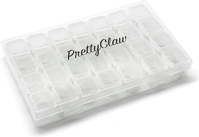 PrettyClaw Nail Art Set 28 Styles Nail Charms (1000+ Pieces) (Set #4)