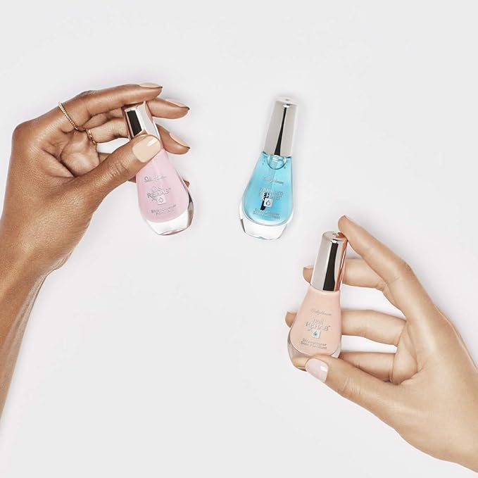 Sally Hansen Nail Treatment Nail Rehab™ Strengthener | Fortified with Jasmine, Rose & Vitamin E | Strengthens, Protects & Restores Damaged Nails