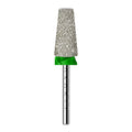 Makartt Nail Drill Bits, Tapered Barrel Carbide Diamond Sanding Bit for Gel Nail Polish Remove, Upgrade Nail Drill Tips with Cross Teeth and Dust-Proof Ring for Manicure Salon Nail Shaping, C #80 Grit