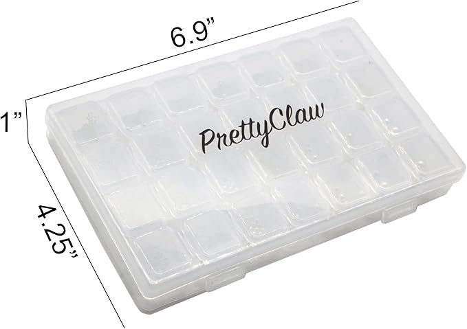 PrettyClaw Nail Art Set 28 Styles Nail Charms (1000+ Pieces) (Set #1)