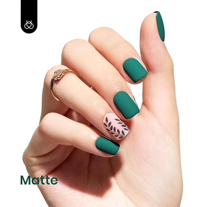 Beetles Green Gel Nail Polish 1 Pcs 15ml Emerald Green Gel Polish Soak Off Uv LED Spring Nails Lamp Needed St Patricks Day Nails Art Manicure Salon DIY Home 0.51Oz Gift for Women