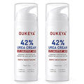 OUKEYA Urea Cream 42% Plus 2% Salicylic Acid, For Extremely Dry Skin on Heels, Elbows, Knees, 5.29 Ounce (Pack of 2)