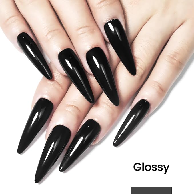 JODSONE Gel Nail Polish 16.5ml Black Art Design Manicure Salon DIY at Home Soak Off U V LED Gel Polish Nail