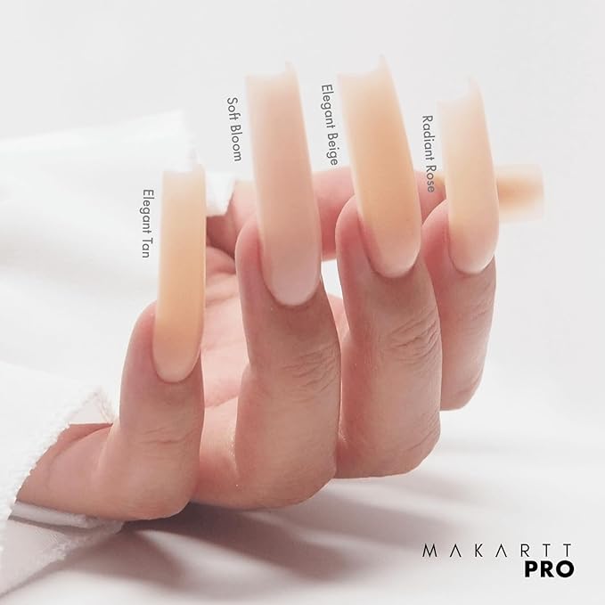 MakarttPro Acrylic Powder – Durable, Long-Lasting, Easy-Apply Formula for Nail Extensions, Overlays, Sculpting & Nail Art – 56g/2oz – Vanilla Cream, Perfect for Pros and At-Home Use