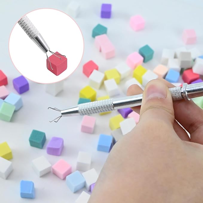 300Pcs Soft Nail Sponges for Ombre,Colorful Nail Art Sponges With Grabbing Pen,Acrylic Palette for Gradient Arc Brush Accessories Supplies for Salon and Home
