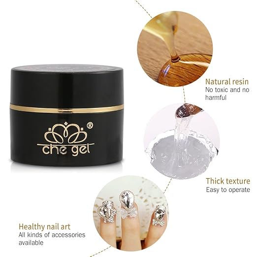 Nail Glue for Acrylic Nails,Professional Nail Glue Accessory False Nail Glue Glue, Rhinestone Nail Tools Nail Glie Accecessary for Nail Glue Acrylic Nails Gel Glue