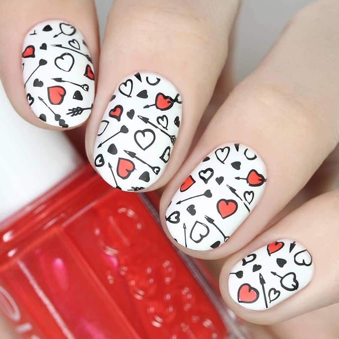 Whats Up Nails - B041 Season of Love Stamping Plate for Nail Art Design