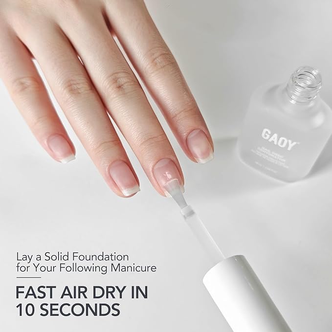 GAOY Nail Dehydrator, Acid-Free Natural Nail Prep Dehydrate, Air Dry for Gel Polish, 16ml