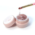 VARNAIL ELastic Gem Gel, No Wipe Stick Gel, Super Sticking Nail Gel Long Lasting Gel, Universal Gem Gel for Rhinestones and Nail Accessories (Ultra Stiky -Maltose 15g)