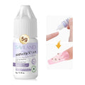 SAVILAND Nail Glue for Acrylic Nails Press On: 5S Fast-Drying Nail Glue Strong 0.18 Oz. Nail Tip Glue Extra Strength Nail Glue Castor Oil Vitamin E Hypoallergenic Nail Glue for Nail Tips No Cure Salon