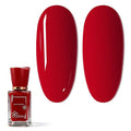 Red Nail Polish, 14 ML Quick Dry Vibrant Red Nail Polish for Nail Art DIY Manicure at Home, Chip Resistant Nail Lacquer for Nail Art Varnish, Long Lasting, BOG105