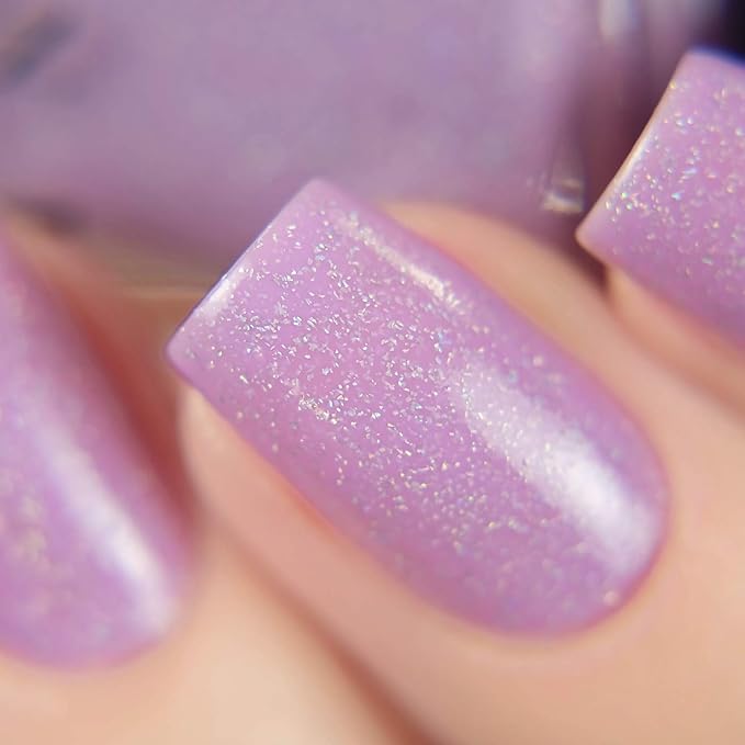 ILNP Soft Serve - Soft Lilac Holographic Nail Polish