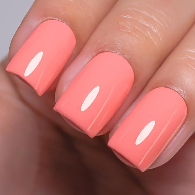 Pastel Gel Polish, 0.5 Fl Oz Light Pink Gel Nail Polish Spring Summer Soak off LED UV Gel Nail Polish Art Starter Manicure Salon DIY Nail Gel Polish