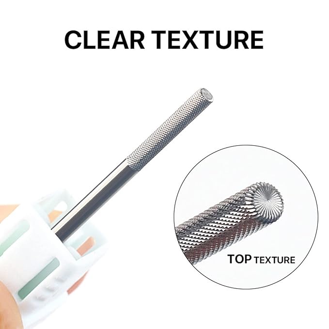 Nail Drill Bit, Nail Cuticle Drill Bit Replaceable Remove Nail Glue High Strength for Nail Technician