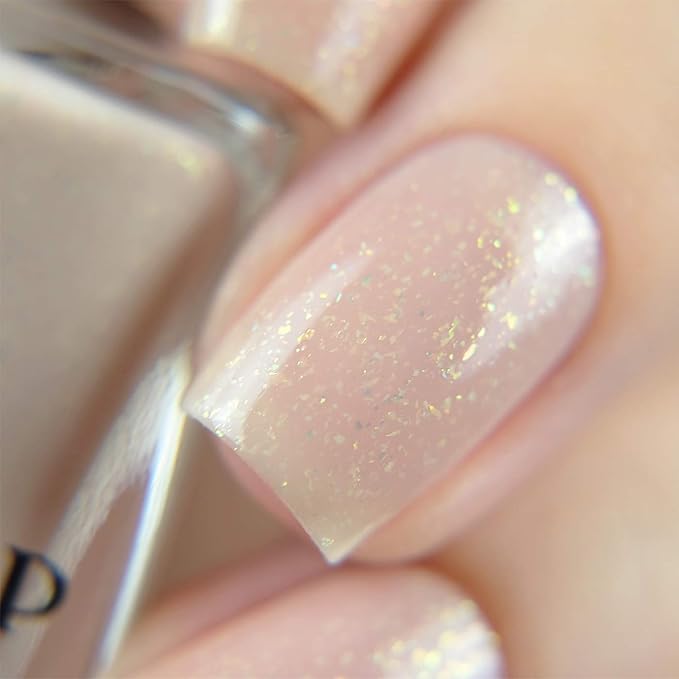 ILNP Poised - Cream Shimmer Sheer Jelly Nail Polish