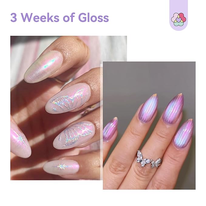 SAVILAND Pink & Purple Spider Gel for Nails: 2 PCS Glitter Spider Gel for Nail Art No-Wipe Unbreakable Paint Line Drawing Gels Sparkling Effect Manicure DIY Nail Designs Home
