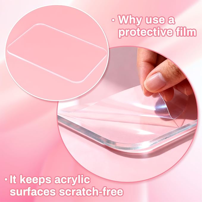 Acrylic Nail Art Palette - Transparent Nail Gel Polish Paint Mixing Pallet Design Plate For Nail Art Foundation Makeup Mixing Tray Display Stand Manicure Tools Supplies Accessories(3.15"×4.72"