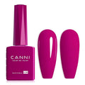 CANNI Deep Purple Red Gel Nail Polish, 1Pcs Dark Berry Purple Gel Polish Color Soak Off U V Nail Manicure Salon DIY at Home