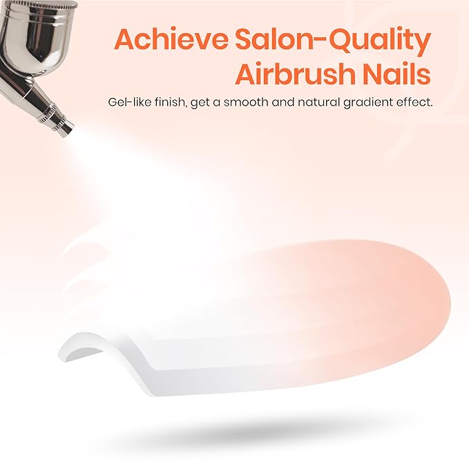 Beetles Ombre Short Square Press on Nails, 224Pcs Peach Square Ombre Press On Nails, 16 Sizes Reusable Fake Nails No Need to File Easy False Nail Tips for Nail Extension DIY Nails Gift for Women
