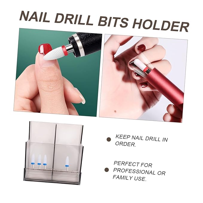 Portable Nail Drill Portable Nail Drill 13 Holes manicure tools box