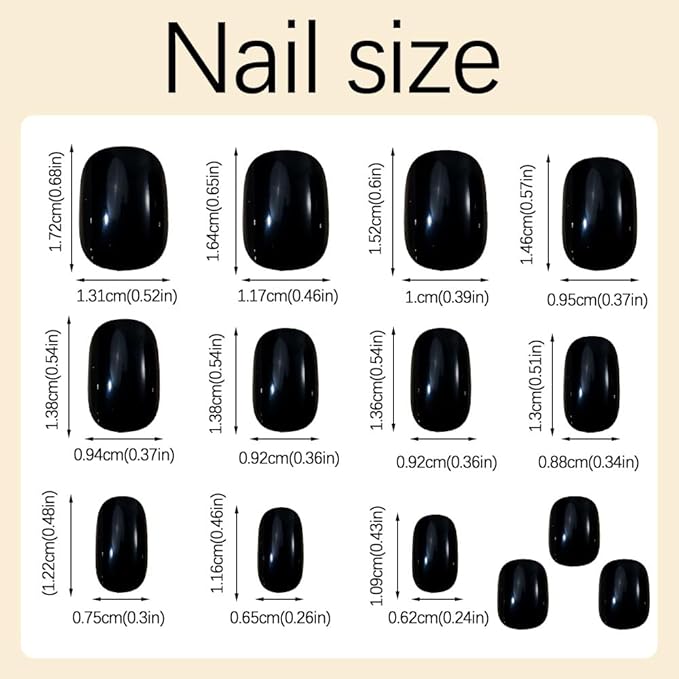 24Packs 576Pcs Squoval Press on Nails Short Round Fake Nails Solid Color Acrylic Nails Glossy Oval Pure Artificial False Nails Colorful Nature Glue on Nails for Women Girls Manicure Nails Decoration