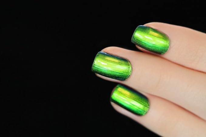 ILNP Reminisce - Green, Blue Color Shifting Ultra Chrome Nail Polish