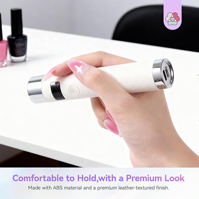 Saviland UV Light for Gel Nails: Smart Sensor 10s Fast Flash Cure UV Nail Lamp with Magnetic Stand Holder 360° Coverage Flash Cure Light Nail Glue Nail Gems Nail Lamps for Gel Polish