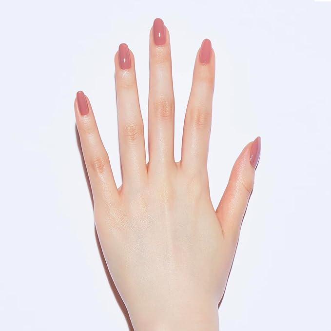Static Nails Liquid Glass Lacquer, Longer Lasting 8+ Free Treatment Nail Polish (Pinks) (Irene) - Quick Dry Finger Nail Polish - DIY Nail Art Salon - Gift for Women